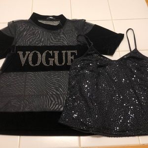 2 girls night out Blouses